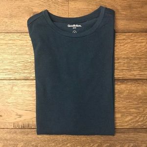 NEVER WORN. Goodfellow & Co Teal T-Shirt. Medium.
